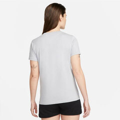 Marškinėliai moterims Nike Sportswear W DN5878 063, pilki kaina ir informacija | Marškinėliai moterims | pigu.lt