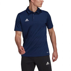 Marškinėliai vyrams Adidas Entrada 22 Polo, mėlyni kaina ir informacija | Sportinė apranga vyrams | pigu.lt