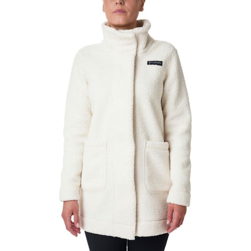 Striukė moterims Columbia Panorama Long Jacket, balta цена и информация | Striukės moterims | pigu.lt