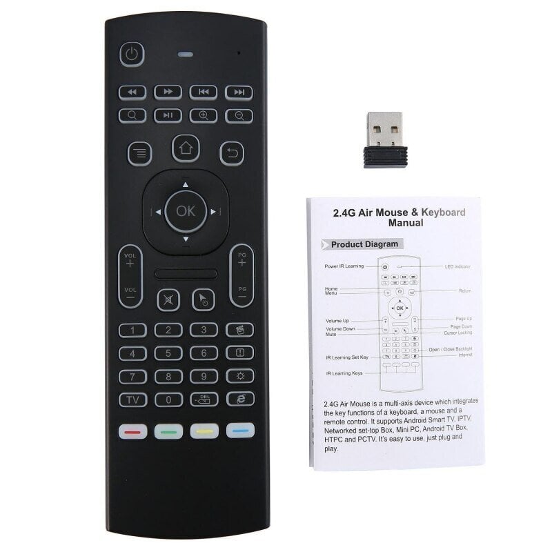 MX3 Universal kaina ir informacija | Išmaniųjų (Smart TV) ir televizorių priedai | pigu.lt