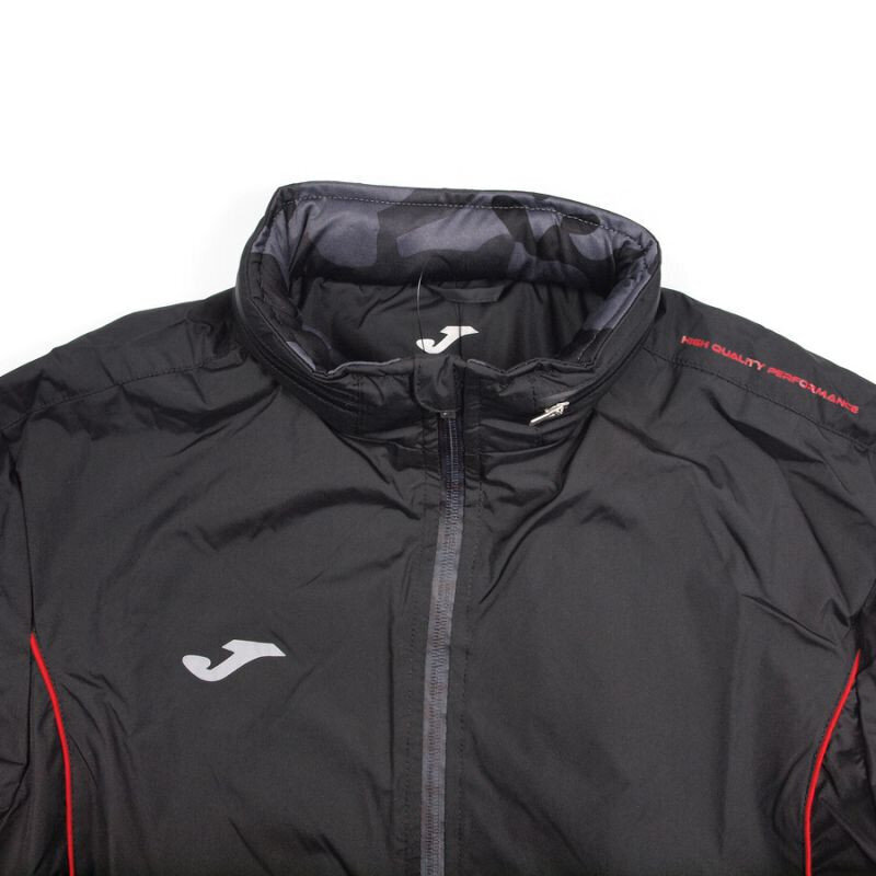 Striukė vyrams Joma jacket M 100144.156, juoda kaina ir informacija | Vyriškos striukės | pigu.lt