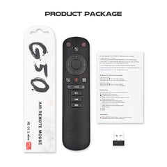 G50s Air Remote Mouse kaina ir informacija | Išmaniųjų (Smart TV) ir televizorių priedai | pigu.lt