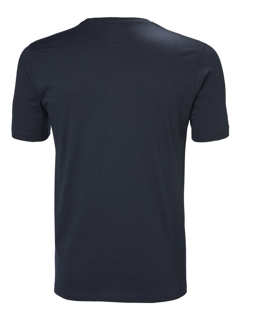 Helly Hansen vyriški marškinėliai Logo, mėlyni цена и информация | Vyriški marškinėliai | pigu.lt
