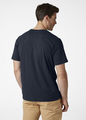 Helly Hansen vyriški marškinėliai Logo, mėlyni kaina ir informacija | Vyriški marškinėliai | pigu.lt
