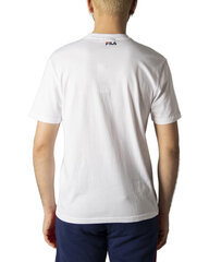 Marškinėliai vyrams Fila BFN-G-345130, balti цена и информация | Мужские футболки | pigu.lt