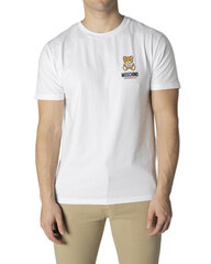 Marškinėliai vyrams Moschino Underwear BFN-G-345643, balti kaina ir informacija | Vyriški marškinėliai | pigu.lt