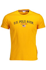 Marškinėliai vyrams U.S. Polo Assn, geltoni kaina ir informacija | Vyriški marškinėliai | pigu.lt