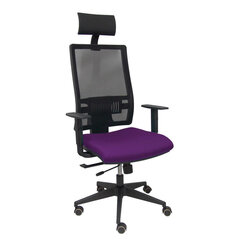 Ofiso kėdė su atrama galvai P&C Horna Traslack bali, violetinė kaina ir informacija | Biuro kėdės | pigu.lt