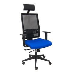 Ofiso kėdė su atrama galvai P&C Horna Traslack bali, mėlyna kaina ir informacija | Biuro kėdės | pigu.lt