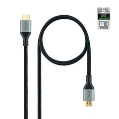 HDMI kabelis Nanocable Ultra HS, 1,5 m kaina ir informacija | Kabeliai ir laidai | pigu.lt