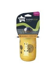 Puodelis Tommee Tippee Superstar, 12 mėn+, 390 ml kaina ir informacija | Buteliukai kūdikiams ir jų priedai | pigu.lt