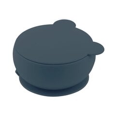 Нескользящая чаша с крышкой Minikoioi Bowly, Deep Blue, 101080010 цена и информация | Детская посуда, контейнеры для молока и еды | pigu.lt
