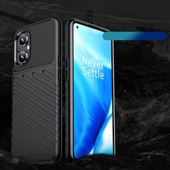 Чехол Thunder Case flexible armored cover для OnePlus Nord N200 5G, чёрный цена и информация | Чехлы для телефонов | pigu.lt