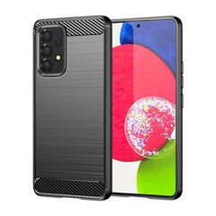 Чехол Hurtel Carbon для Samsung Galaxy A53 5G, чёрный цена и информация | Чехлы для телефонов | pigu.lt