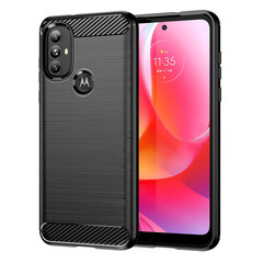 Hurtel Carbon Case skirtas Motorola Moto G Power 2022, juodas kaina ir informacija | Telefono dėklai | pigu.lt