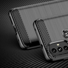 Чехол Hurtel Carbon для Motorola Moto G Power 2022, чёрный цена и информация | Чехлы для телефонов | pigu.lt