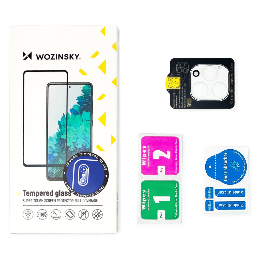 Wozinsky kameros apsauga iPhone 13 Pro kaina ir informacija | Apsauginės plėvelės telefonams | pigu.lt