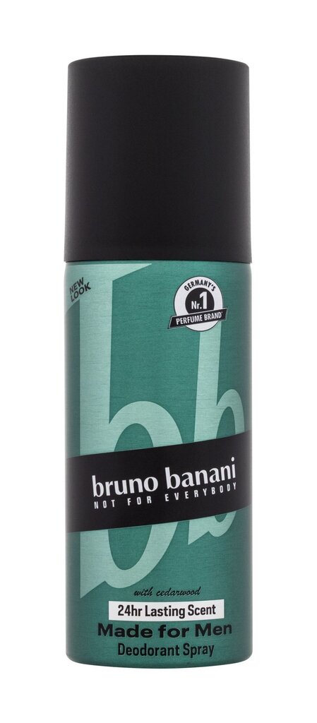 Purškiamas dezodoranras Bruno Banani vyrams, 150 ml kaina ir informacija | Dezodorantai | pigu.lt