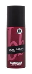 Purškiamas dezodorantas Bruno Banani Loyal Man 150 ml kaina ir informacija | Parfumuota kosmetika vyrams | pigu.lt