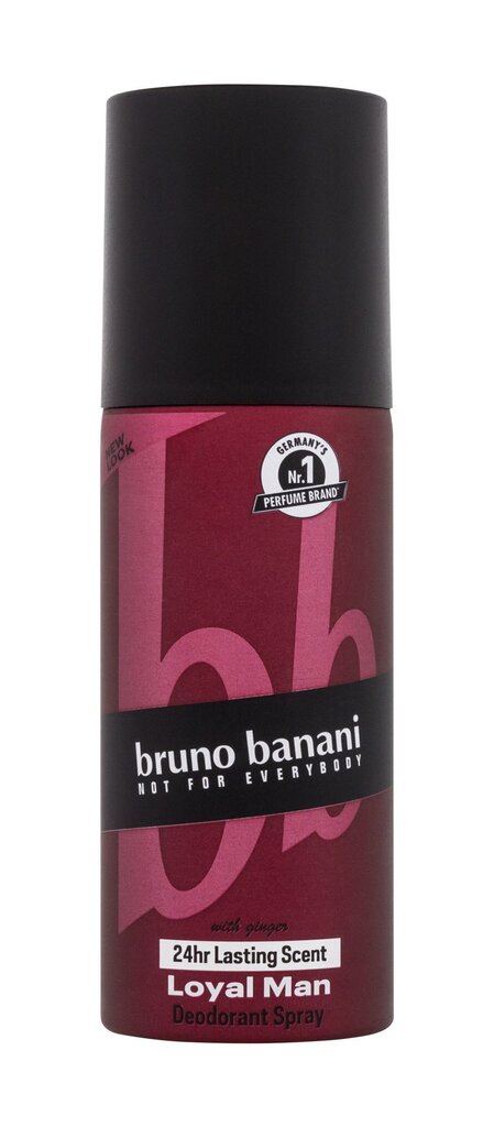 Purškiamas dezodorantas Bruno Banani Loyal Man 150 ml kaina ir informacija | Parfumuota kosmetika vyrams | pigu.lt