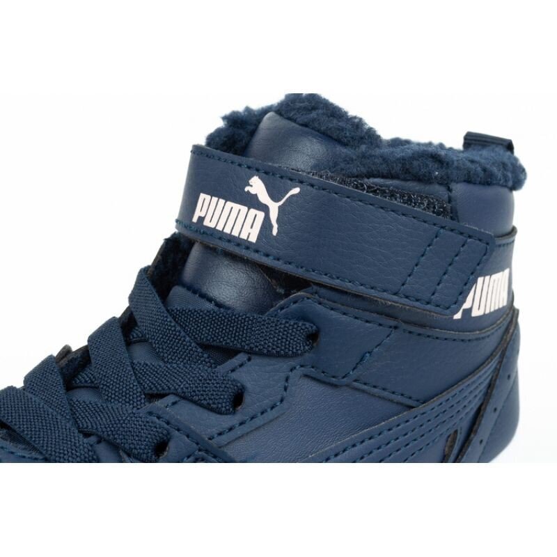 Sportiniai batai berniukams Puma Rebound Jr 375479 05, mėlyni kaina ir informacija | Sportiniai batai vaikams | pigu.lt