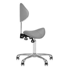 Профессиональное кресло-табурет СЕДЛО для мастера красоты 1004 GIOVANNI, серого цвета цена и информация | Мебель для салонов красоты | pigu.lt