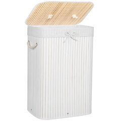 Bambuko skalbinių krepšelis Springos kaina ir informacija | Vonios kambario aksesuarai | pigu.lt