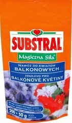 Balkoninių gėlių trąšos Substral, 0,25 kg цена и информация | Средства по уходу за растениями | pigu.lt