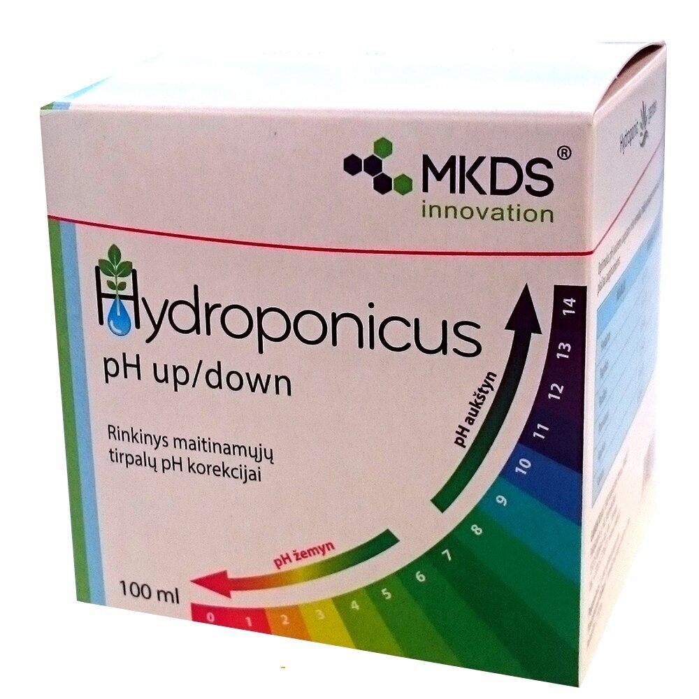 MKDS Hidroponikos rinkinys Ph, 100 ml kaina ir informacija | Skystos trąšos | pigu.lt