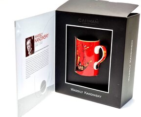 Puodelis Carmani Wassily Kandinsky, 400ml kaina ir informacija | Taurės, puodeliai, ąsočiai | pigu.lt