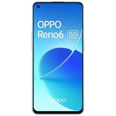 Oppo Reno6 5G 8GB 128GB 6.43" Blue kaina ir informacija | Mobilieji telefonai | pigu.lt