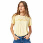 Marškinėliai trumpomis rankovėmis moterims Rip Curl Re-Entry W S6439099, geltoni цена и информация | Sportinė apranga moterims | pigu.lt