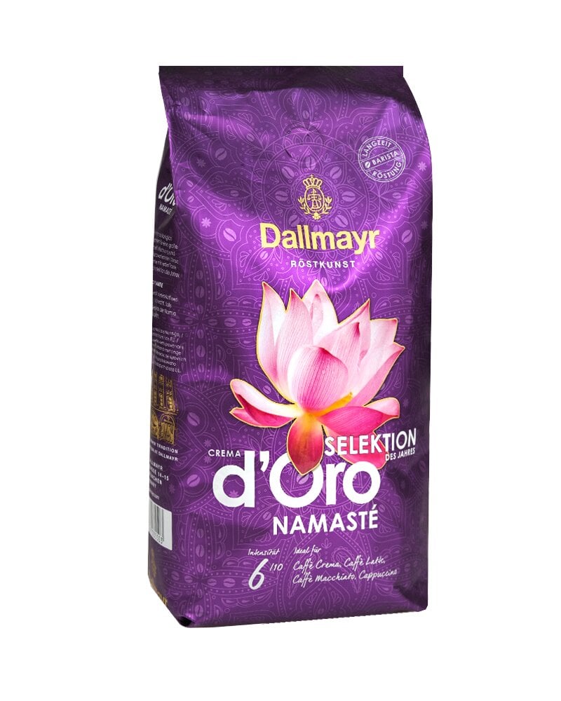 Kavos pupelės Dallmayr Crema d' Oro Namaste, 1 kg цена и информация | Kava, kakava | pigu.lt