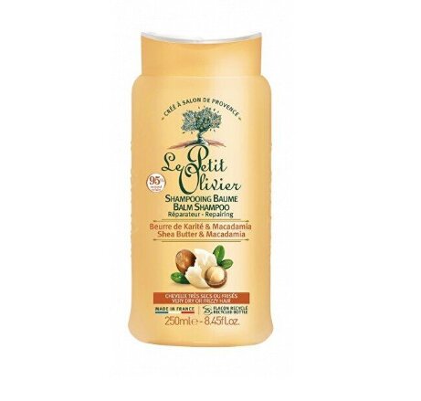 Šampūnas sausiems plaukams Le Petit Olivier Balm Shampoo, 250 ml kaina ir informacija | Šampūnai | pigu.lt