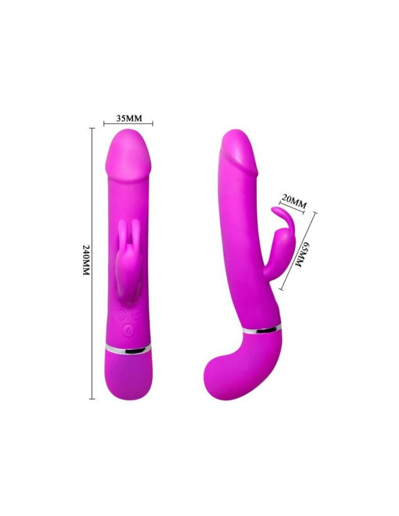 Вибратор PRETTY LOVE - HENRY 12 VIBRATIONS AND SQUIRT FUNCTION цена |  n18.pigu.lt