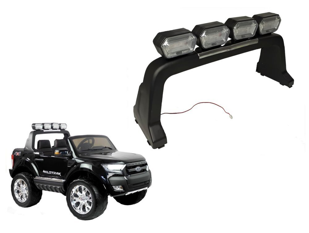 Vaikiško elektromobilio Ford Ranger II apšvietimo komplektas ant strypo Lean Cars kaina ir informacija | Elektromobiliai vaikams | pigu.lt