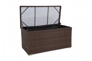 Садовый ящик для подушек и инструментов Lorca Mini 841 L, коричневый цена и информация | Уличные контейнеры, контейнеры для компоста | pigu.lt