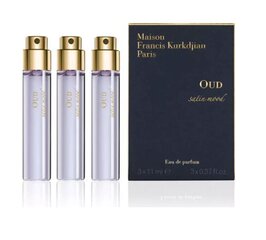 Kvapusis vanduo Maison Francis Kurkdjian Oud Satin Mood EDP moterims, 3 x 11 ml kaina ir informacija | Kvepalai moterims | pigu.lt