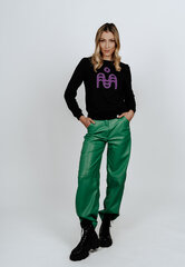 Bluzonas moterims su aksominiu logotipu SNP21031 kaina ir informacija | Džemperiai moterims | pigu.lt
