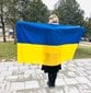 Ukrainos vėliava, 100x170 cm, 1 vnt kaina ir informacija | Vėliavos ir jų priedai | pigu.lt