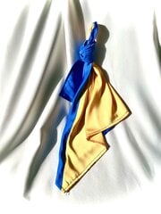 Skarelė su Ukrainos vėliava, 50x50 cm kaina ir informacija | Kitos originalios dovanos | pigu.lt