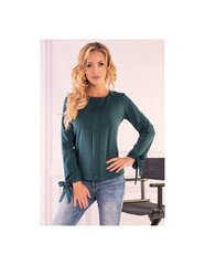 Nedimade темно-зеленая блузка цена и информация | Женские блузки, рубашки | pigu.lt
