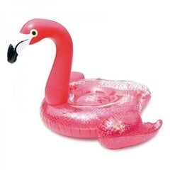 Pripučiamas flamingas 140 X 138 x 98 cm, rožinis kaina ir informacija | Pripučiamos ir paplūdimio prekės | pigu.lt