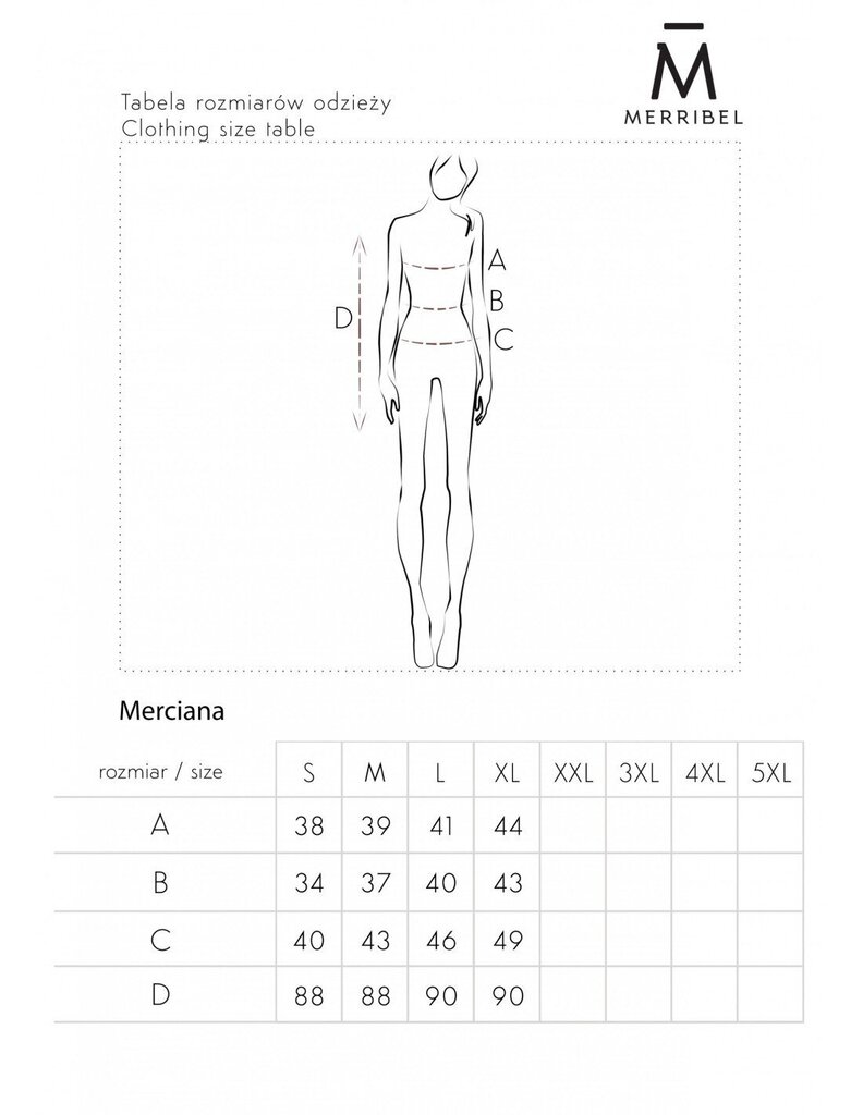 Suknelė moterims Merribel Merciana 85198 kaina ir informacija | Suknelės | pigu.lt