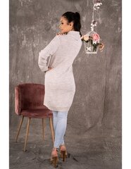 Женский свитер Menasis, бежевый цена и информация | Свитера женские | pigu.lt