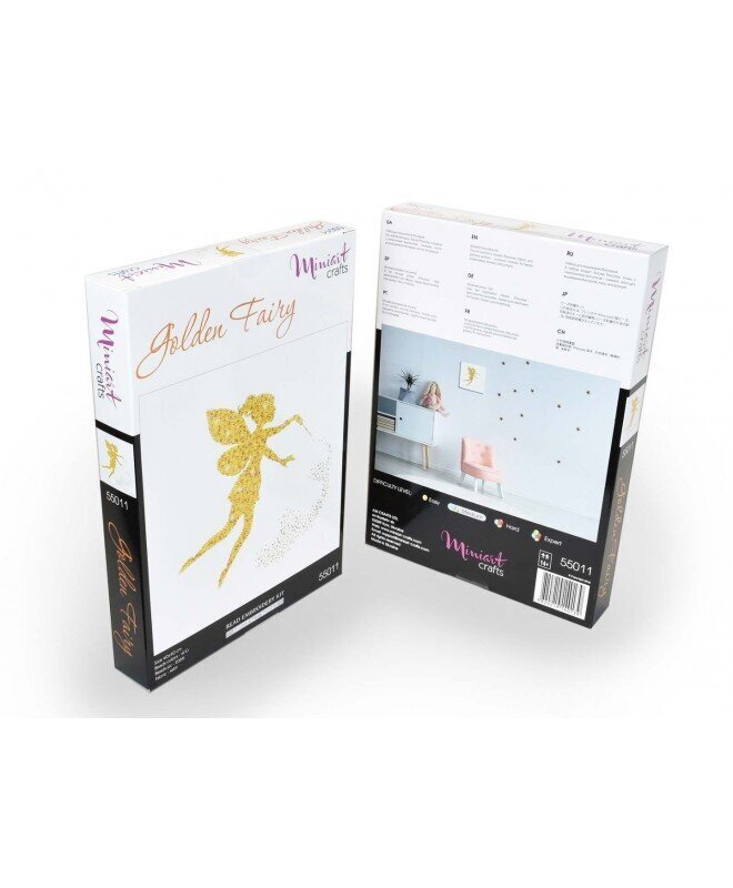 Siuvinėjimo biseriu rinkinys MiniArt Crafts Golden Fairy цена и информация | Siuvinėjimo priemonės | pigu.lt