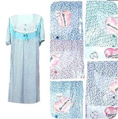 Хлопковые ночные сорочки с цветами P925-RO-48/50 цена и информация | Женские пижамы, ночнушки | pigu.lt