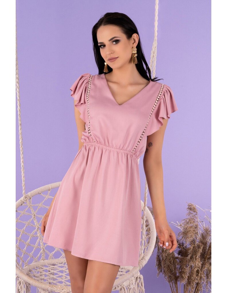Suknelė moterims Merribel Lauream D141, rožinė kaina ir informacija | Suknelės | pigu.lt