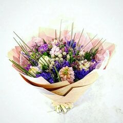 Gėlių puokštė Kvapnusis Hiacintas цена и информация | Живые цветы | pigu.lt