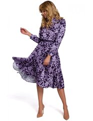 Suknelė moterims Makover K084, violetinė kaina ir informacija | Makover Apranga, avalynė, aksesuarai | pigu.lt